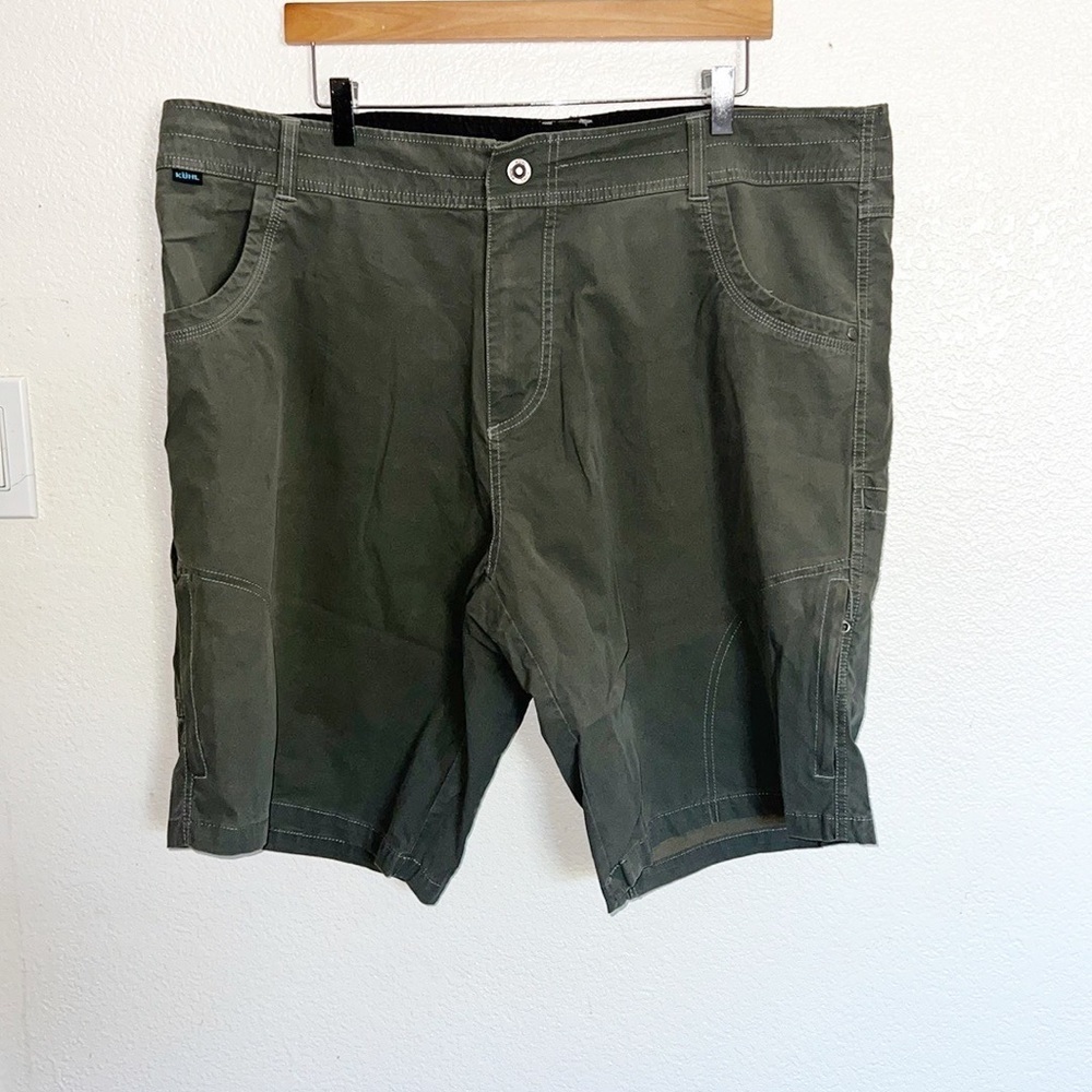 Kuhl Men's Olive Green Outdoor Hiking Shorts